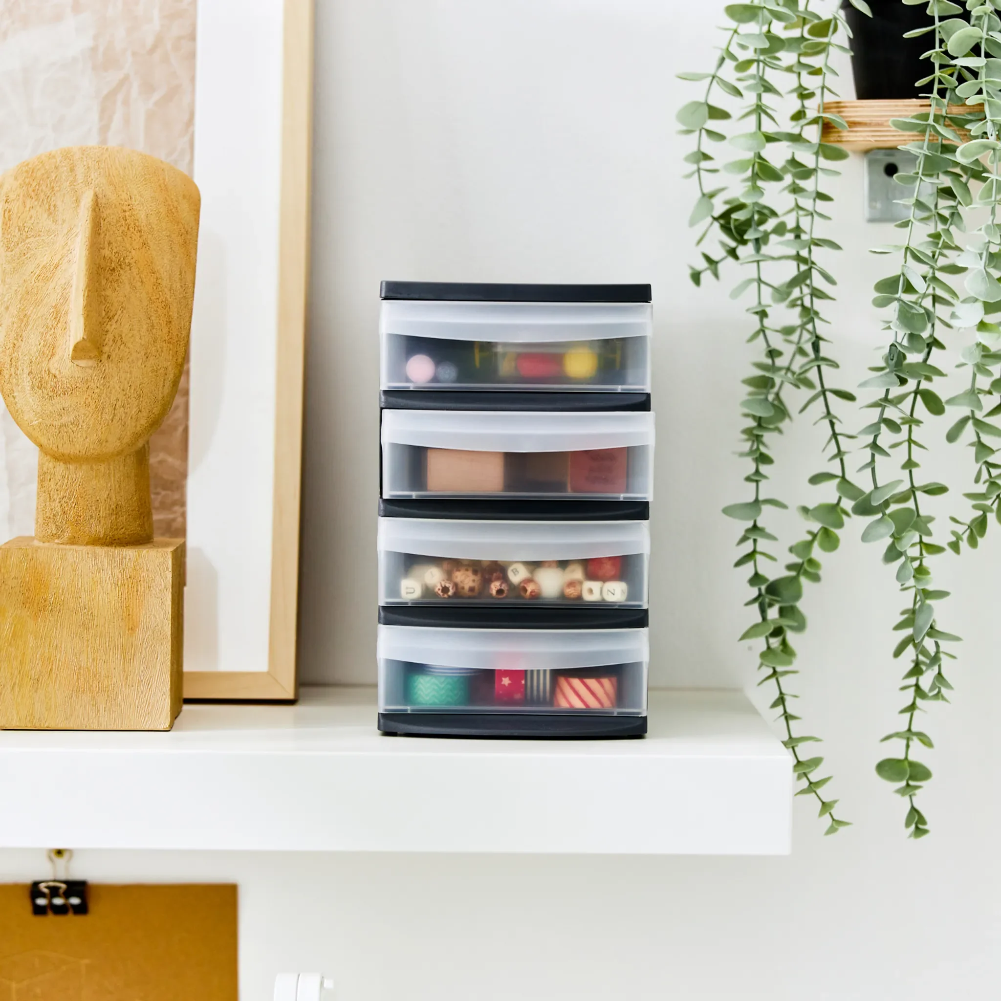 Schubladenbox „SYSTEMIX Tower XS“ – Organizer mit 4 Schubladen